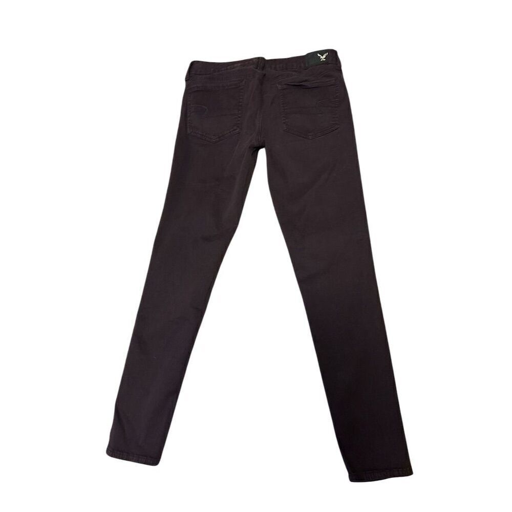 American Eagle Women's Super Stretch Skinny Jeans Dark Purple Size 8
#044 - Picture 2 of 7